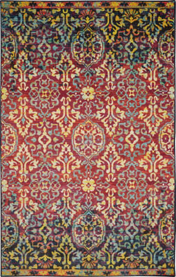 Mohawk Prismatic Moselle Red Area Rug