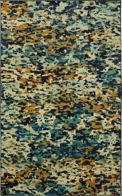 Mohawk Prismatic Chambal Teal Area Rug