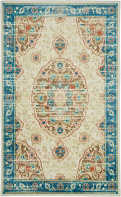 Mohawk Prismatic Victoria Teal Area Rug