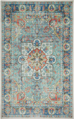 Mohawk Prismatic Sevan Blue Area Rug