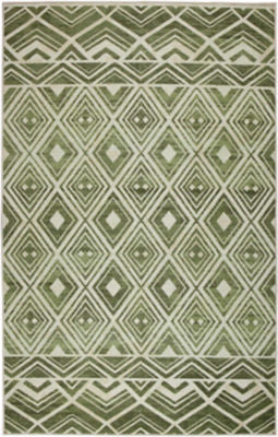 Mohawk Prismatic Cora Green Area Rug