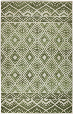 Mohawk Prismatic Cora Green Area Rug