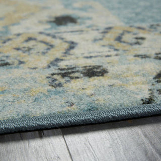 Mohawk Prismatic Ember Blue Area Rug