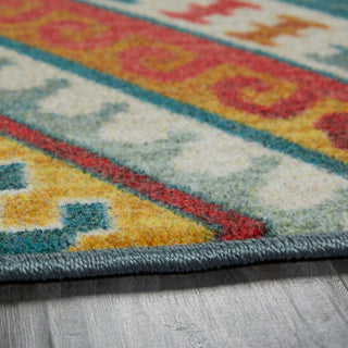 Mohawk Prismatic Faye Red Area Rug