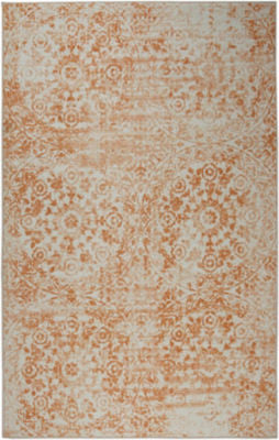 Mohawk Prismatic Juniper Orange Area Rug