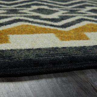 Mohawk Prismatic Landry Black Area Rug