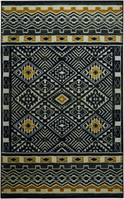 Mohawk Prismatic Landry Black Area Rug