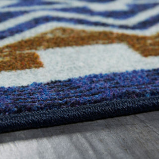 Mohawk Prismatic Landry Blue Area Rug