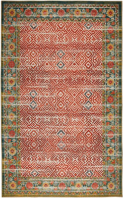 Mohawk Prismatic Atlas Crimson Area Rug