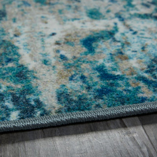 Mohawk Prismatic Bodhi Aqua Area Rug