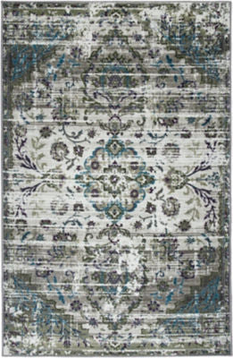 Mohawk Prismatic Jaxton Green Area Rug