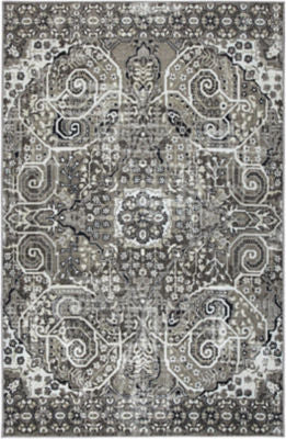 Mohawk Prismatic Jett Black Area Rug