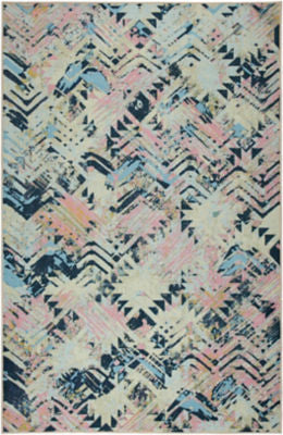 Mohawk Prismatic Kashton Pink Area Rug