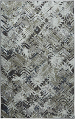 Mohawk Prismatic Kashton Grey Area Rug