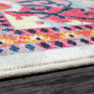 Mohawk Prismatic Malaki Pink Area Rug