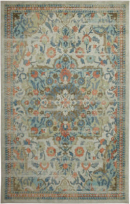 Mohawk Prismatic Malaki Blue Area Rug