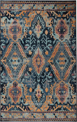 Mohawk Prismatic Rogelio Aqua Area Rug