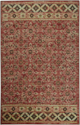 Mohawk Prismatic Ryker Red Area Rug