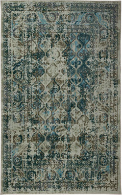 Mohawk Prismatic Zaire Aqua Area Rug