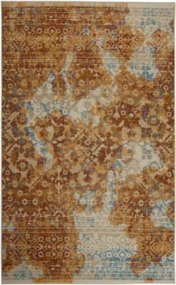 Mohawk Prismatic Basilia Gold Area Rug