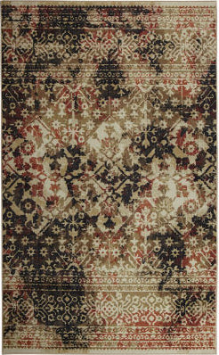 Mohawk Prismatic Basilia Brown Area Rug