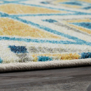 Mohawk Prismatic Clovis Teal Area Rug