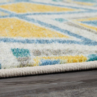 Mohawk Prismatic Clovis Yellow Area Rug