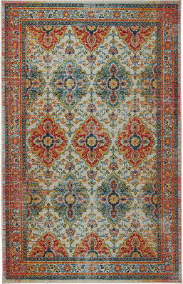 Mohawk Prismatic Ellington Red Area Rug