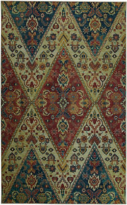 Mohawk Prismatic Glasgow Red Area Rug