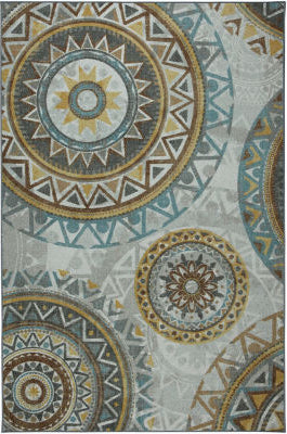 Mohawk Prismatic Danyon Blue Area Rug