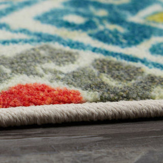 Mohawk Prismatic Imogen Teal Area Rug