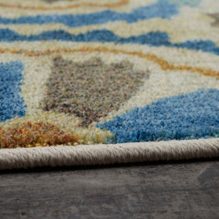 Mohawk Prismatic Charlotte Blue Area Rug