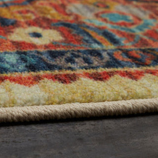 Mohawk Prismatic Freya Red Area Rug