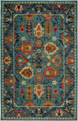 Mohawk Prismatic Gwyneth Blue Area Rug