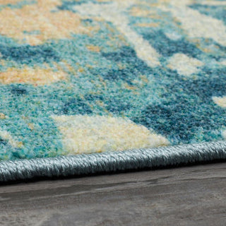 Mohawk Prismatic Gard Blue Area Rug