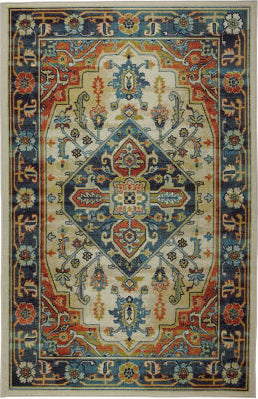 Mohawk Prismatic Klester Rust Area Rug