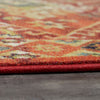 Mohawk Prismatic Azuros Red Area Rug