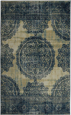 Mohawk Prismatic Tumul Blue Area Rug