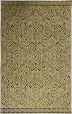 Mohawk Prismatic Diamond Field Gold Area Rug