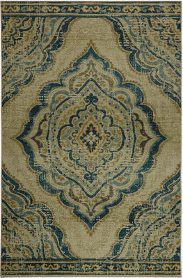 Mohawk Prismatic Eastern Heights Blue Area Rug