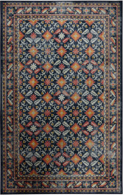 Mohawk Prismatic Rosested Navy Area Rug