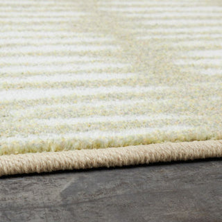 Mohawk Prismatic Vista Lines Beige Area Rug