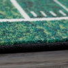 Mohawk Prismatic Football Yards Green Area Rug