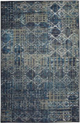 Mohawk Prismatic Sommerset Blue Area Rug