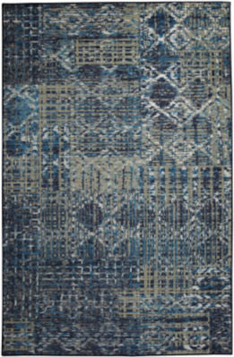 Mohawk Prismatic Sommerset Blue Area Rug