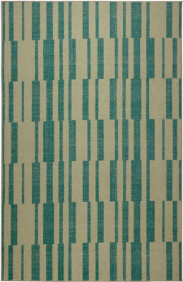 Mohawk Prismatic Augusta Stripe Light Blue Area Rug