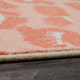 Mohawk Prismatic Hip Leopard Pink Area Rug