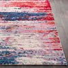 Surya Rumi RUM-2309 Dark Red Bright Orange Pink Blue Aqua Purple Green Tan Taupe Pear Area Rug Detail Image