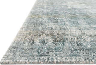 Loloi Rumi RUM-02 Teal Area Rug Lifestyle Image Feature