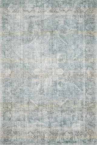 Loloi Rumi RUM-02 Teal Area Rug main image